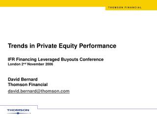 European Private Equity Fund Raising