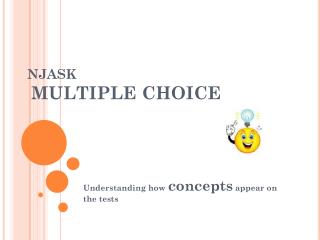 NJASK MULTIPLE CHOICE