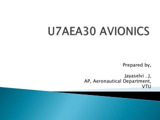 U7AEA30 AVIONICS