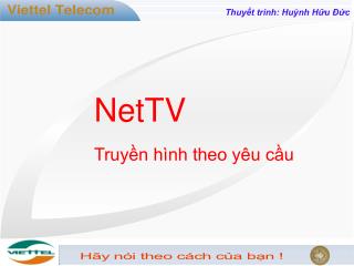 Thuyết trình: Huỳnh Hữu Đức