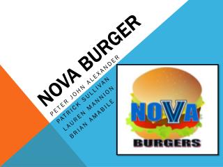 NOVA BURGER