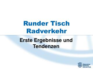 Runder Tisch Radverkehr