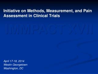Initiative on Methods, Measurement, and Pain Assessment in Clinical Trials