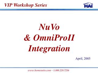 VIP Workshop Series