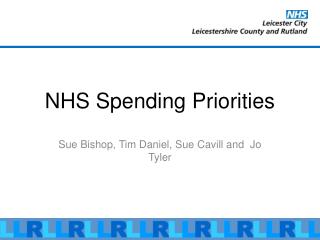 NHS Spending Priorities