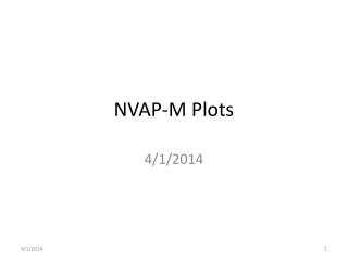 NVAP-M Plots