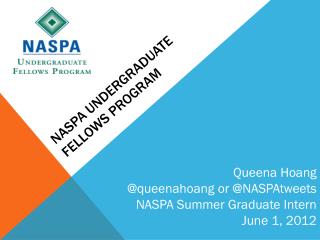 NASPA Undergraduate fellows program