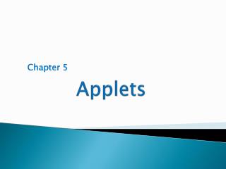Applets