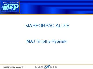 MARFORPAC ALD-E