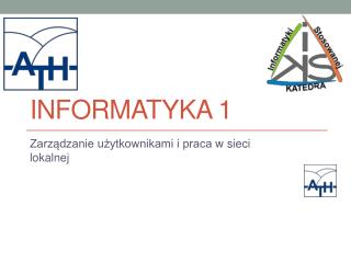 Informatyka 1
