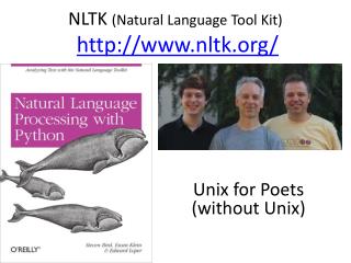 NLTK (Natural Language Tool Kit) nltk/