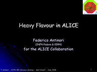 Heavy Flavour in ALICE