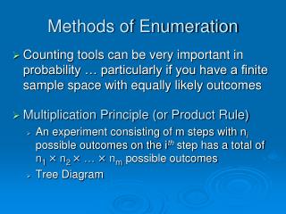 Methods of Enumeration