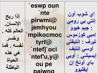 zogsologeat la amr mina el 3agyby