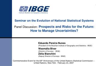 Seminar on the Evolution of National Statistical Systems