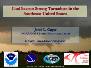 Cool Season Strong Tornadoes in the Southeast United States