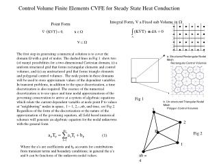 b. Un-structured Triangular Nodal Mesh Polygon Control Volumes