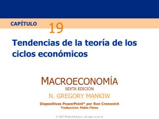 Tendencias de la teoría de los ciclos económicos