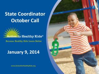 State Coordinator October Call