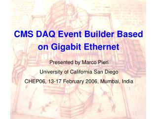 CMS DAQ Event Builder Based on Gigabit Ethernet