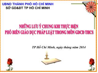 UBND THÀNH PHỐ HỒ CHÍ MINH SỞ GD&amp;ĐT TP HỒ CHÍ MINH