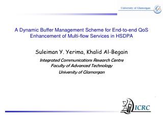 A Dynamic Buffer Management Scheme for End-to-end QoS Enhancement of Multi-flow Services in HSDPA