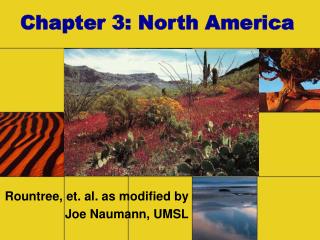 Chapter 3: North America