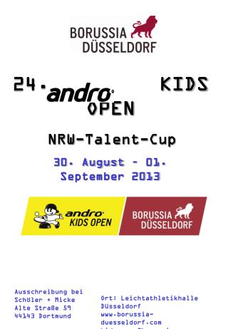 24. 			KIDS OPEN NRW-Talent-Cup