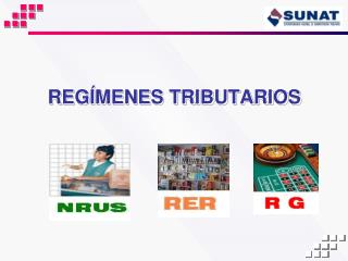 REGÍMENES TRIBUTARIOS