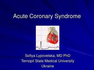 Acute Coronary Syndrome