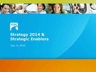 Strategy 2014 &amp; Strategic Enablers