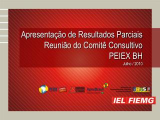 Apresentação de Resultados Parciais Reunião do Comitê Consultivo PEIEX BH Julho / 2010