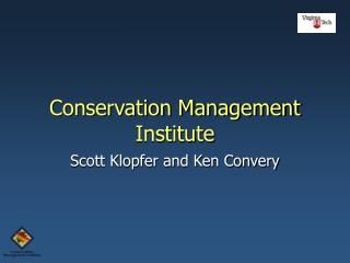 Conservation Management Institute