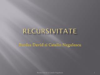 Recursivitate