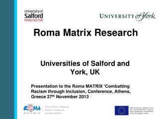 Roma Matrix Research