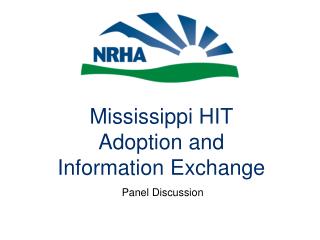 Mississippi HIT Adoption and Information Exchange