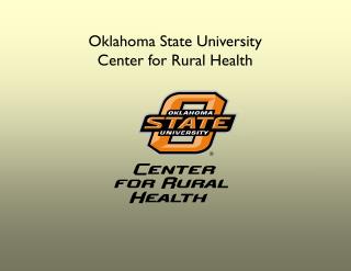 Oklahoma State University Center for Rural Health