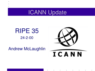 ICANN Update