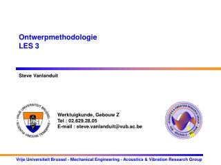 Ontwerpmethodologie LES 3