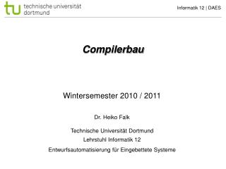 Compilerbau