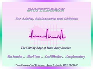 BIOFEEDBACK