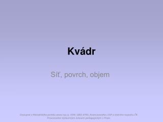 Kvádr