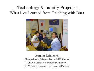 Technology &amp; Inquiry Projects: What I’ve Learned from Teaching with Data