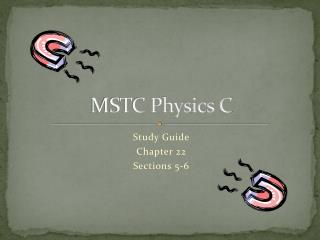MSTC Physics C