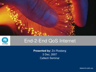 End-2-End QoS Internet