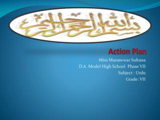 Action Plan