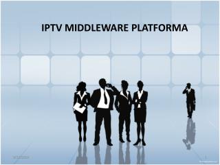 IPTV MIDDLEWARE PLATFORM A