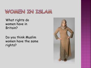 Women in islam