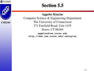 Section 5.5