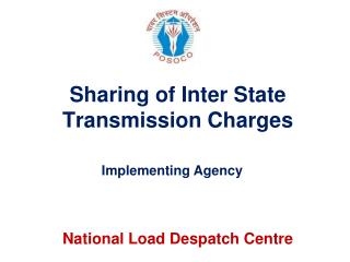 Sharing of Inter State Transmission Charges